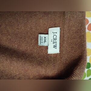J. Crew Brown Cardigan With Belt Size XXL